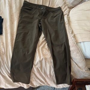 Lululemon Men's Olive Green ABC Pants